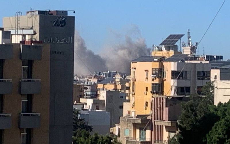 الجزيرة: غارة إسرائيلية تستهدف ضاحية بيروت الجنوبية