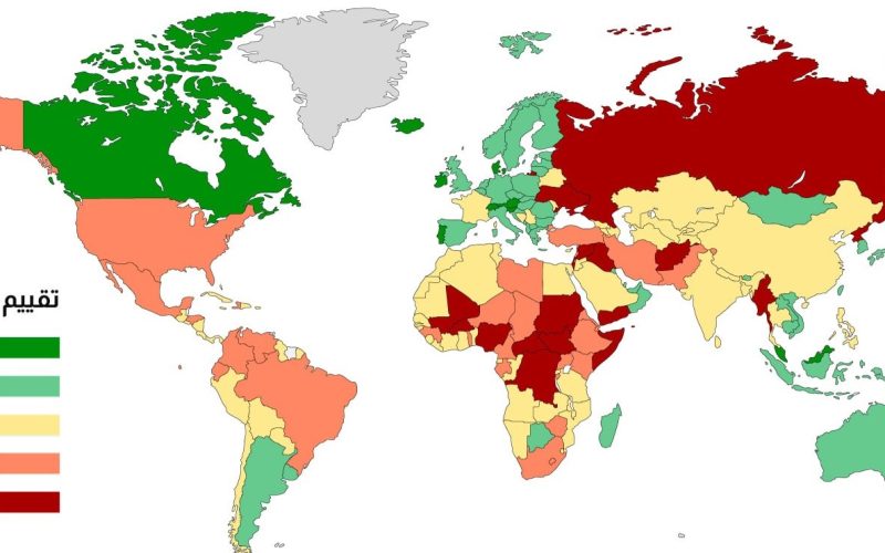 ماذا جاء في تقرير مؤشر السلام العالمي.. ثلاث دول عربية في ذيل القائمة